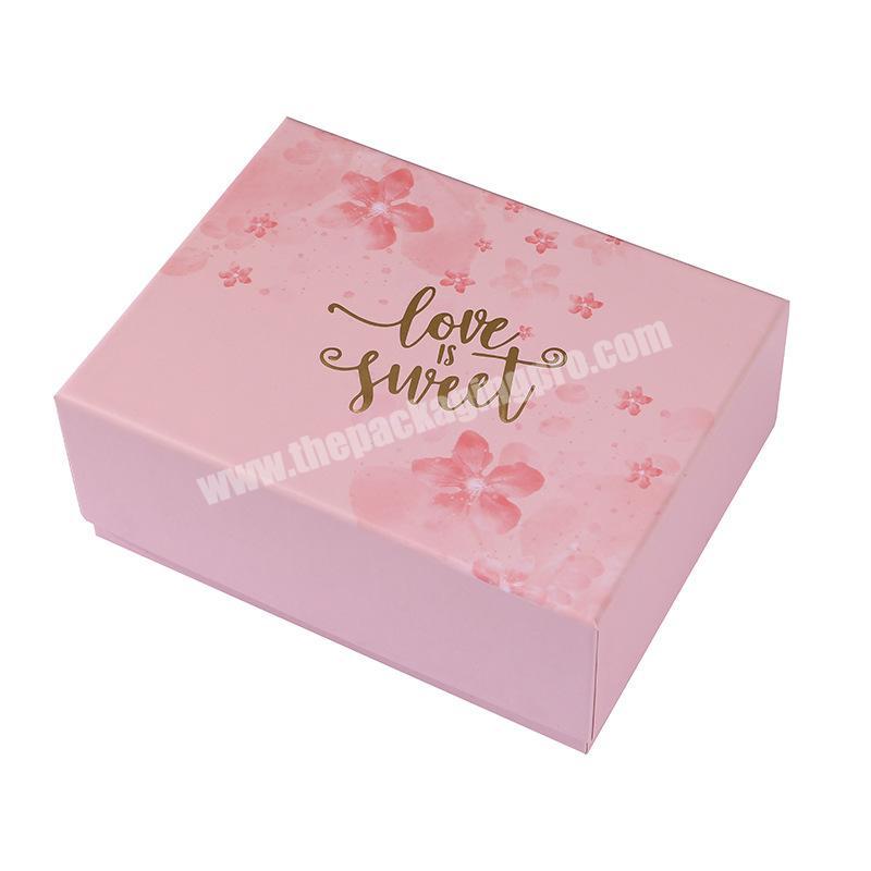 Pink world  box birthday send girlfriend exquisite color drawer gift box underwear towel small gift box