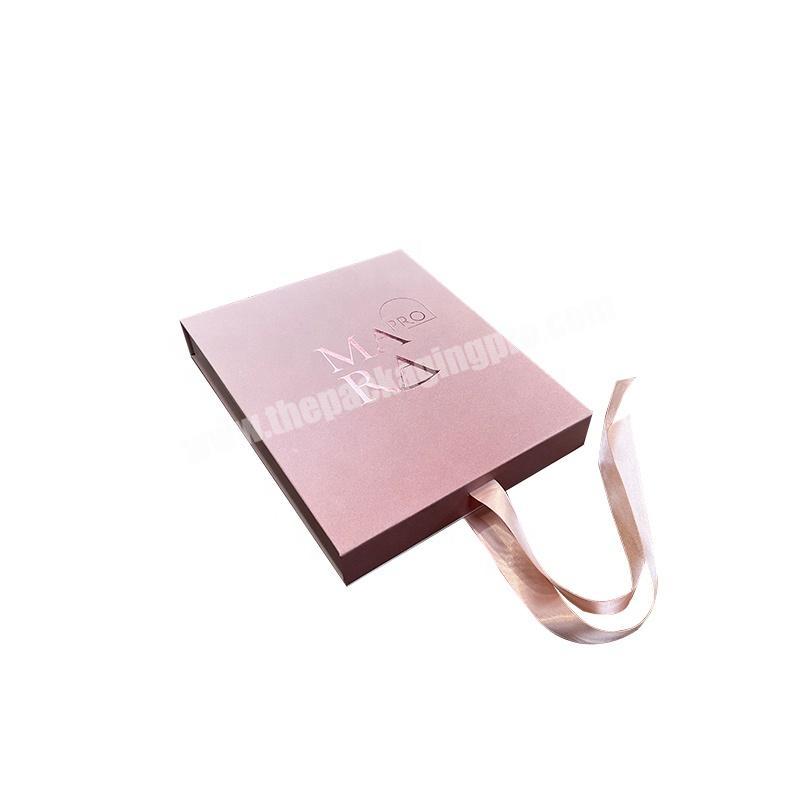 PremiumLipstick Magnetic Pack Rigid Cardboard Bespoke Gift Packaging Magnetic Closure Gradual Change Gift Box