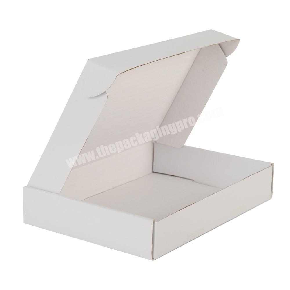 Professional Custom Printed Corrugated Foldable Cardboard Shipping Box Packaging White Subscription Box With Custom Logo
