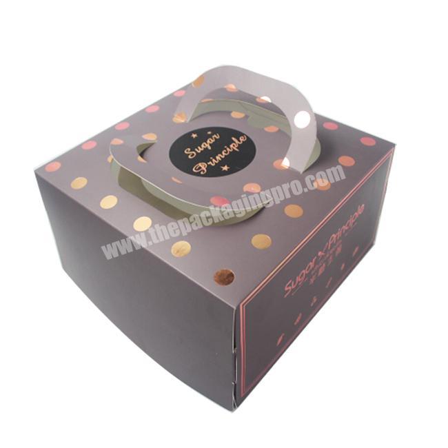Professional OEMODM Printed Cake Box, Paper Cake Box, Fashion Luxury Paper Gifts Boxes