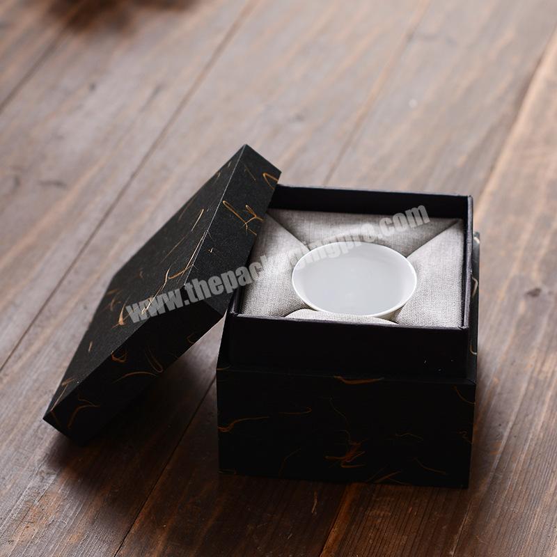 Professional wholesale unique high quality premium luxury custom big mug shipping packaging natural paper gift box