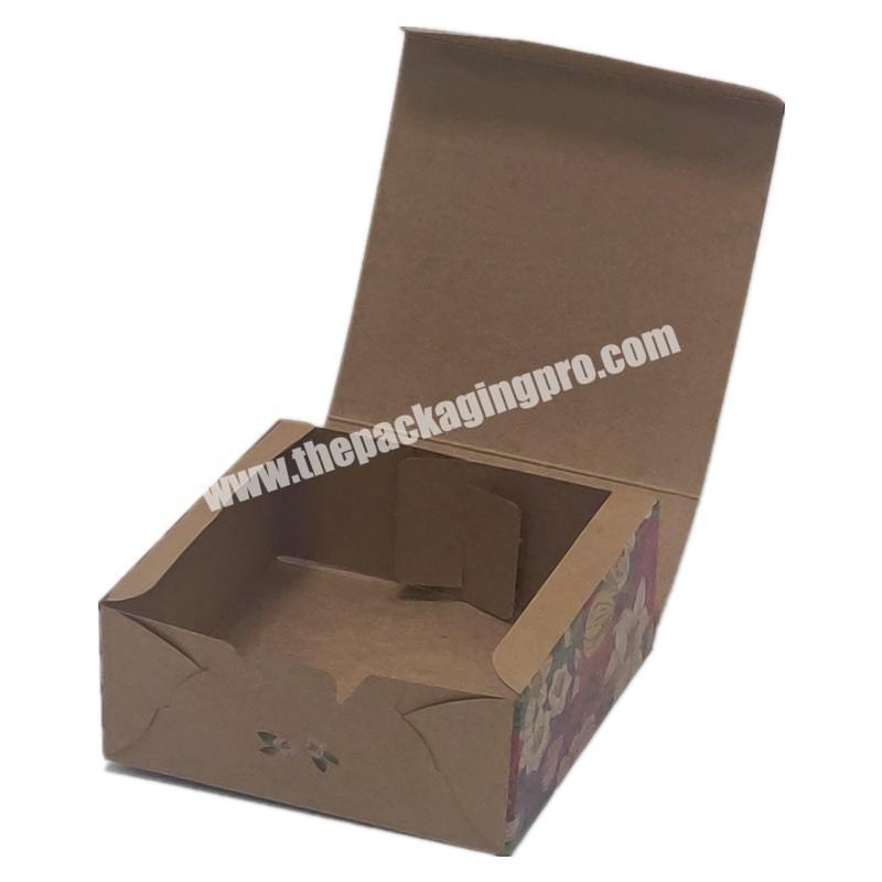 Quality Luxury Foldable Gift Kraft Paper Box Packaging With Your Own Logo