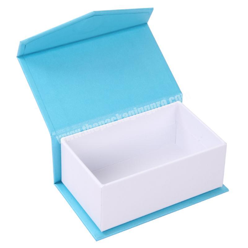 Recycle Plain Small Magnetic Paper Packaging Box For Cosmetic Jar