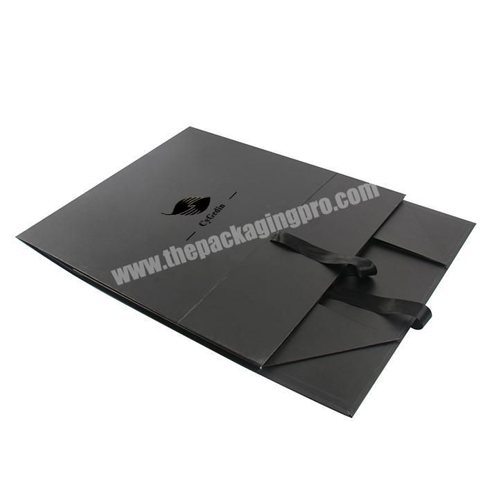 Recycle paper gift boxes cardboard box for packaging wholesale wigs  human hair packaging boxes