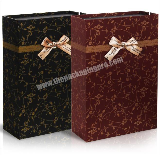 Red Wine Packing Corrugated Paper Box With Window