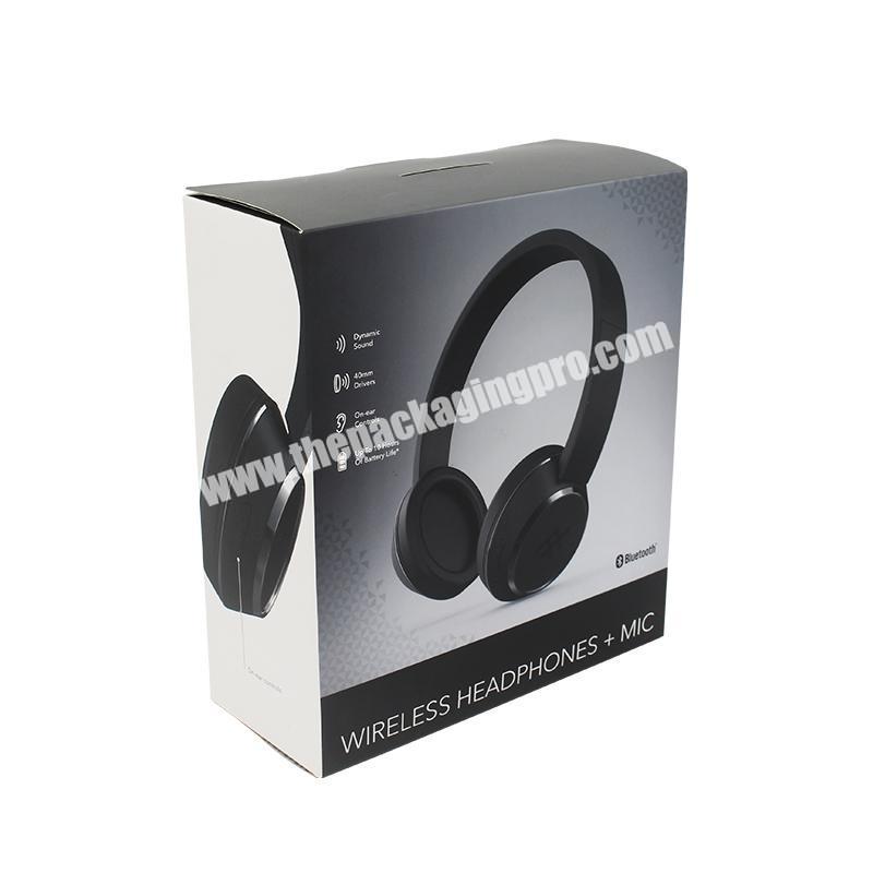 Simple Classic Factory Direct Supply Printed Earphone Box Packaging Paper