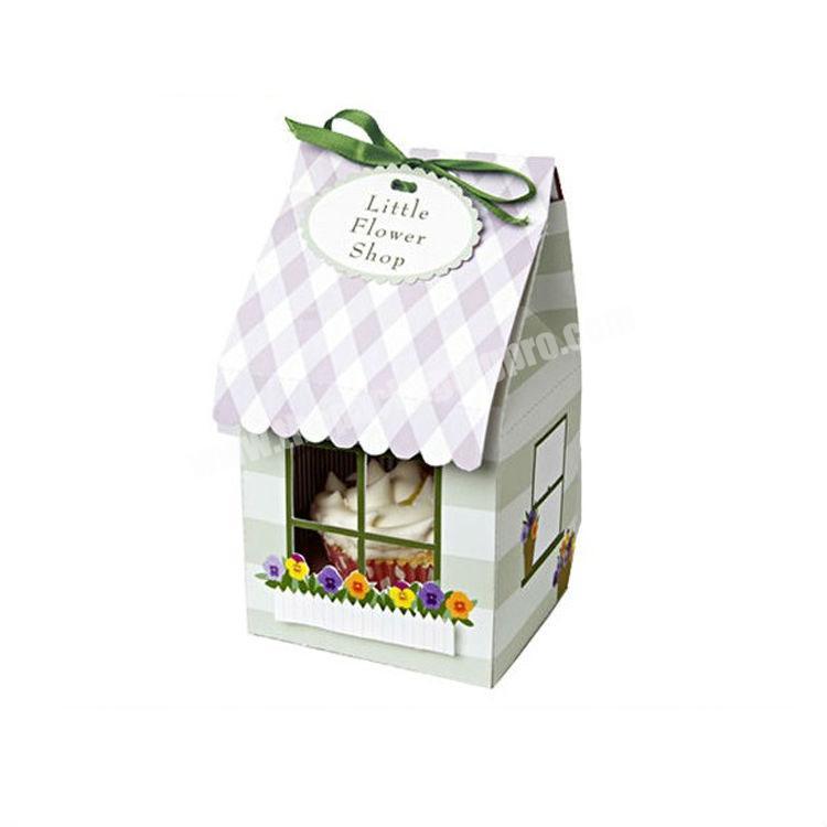 Single Layer Coated Paper & Food Paper Cupcake Box Printing With Paper Insert