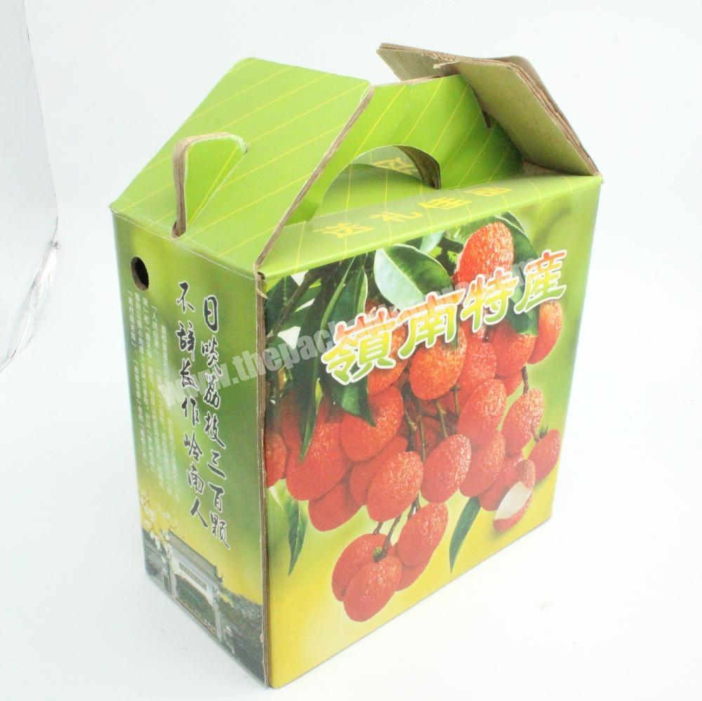Single Wall Fruits And Vegetables Packaging Boxes