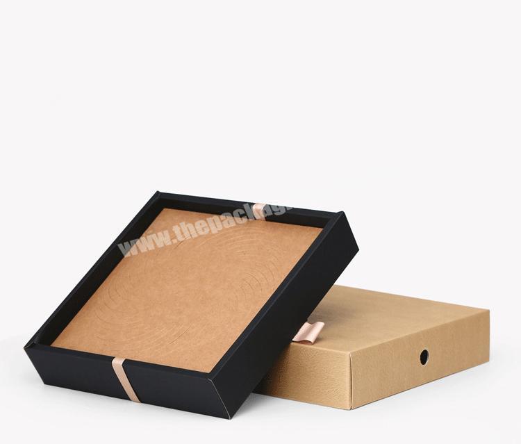 Sliding Drawer Paper Box Luxury Belt Packaging Low Quantity Packaging Strapping Belt For Men Gift