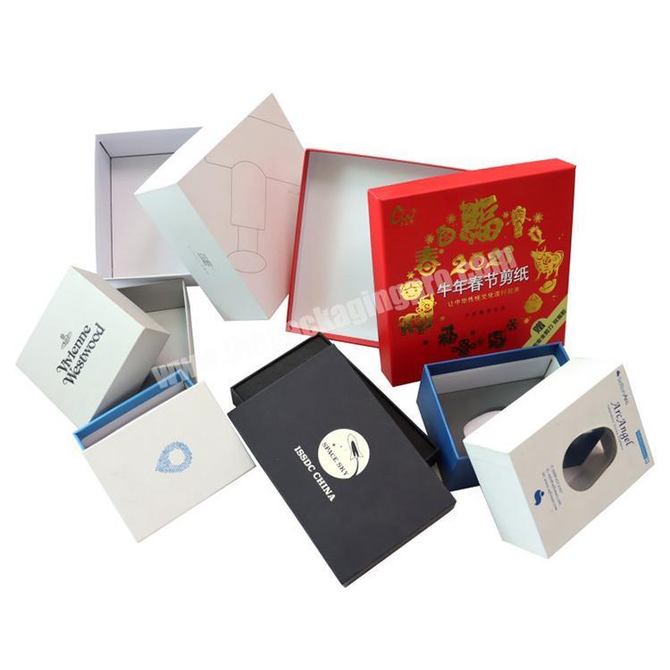 Tiandi cover paper box manufacturer custom printed product packaging box hard paper gift box
