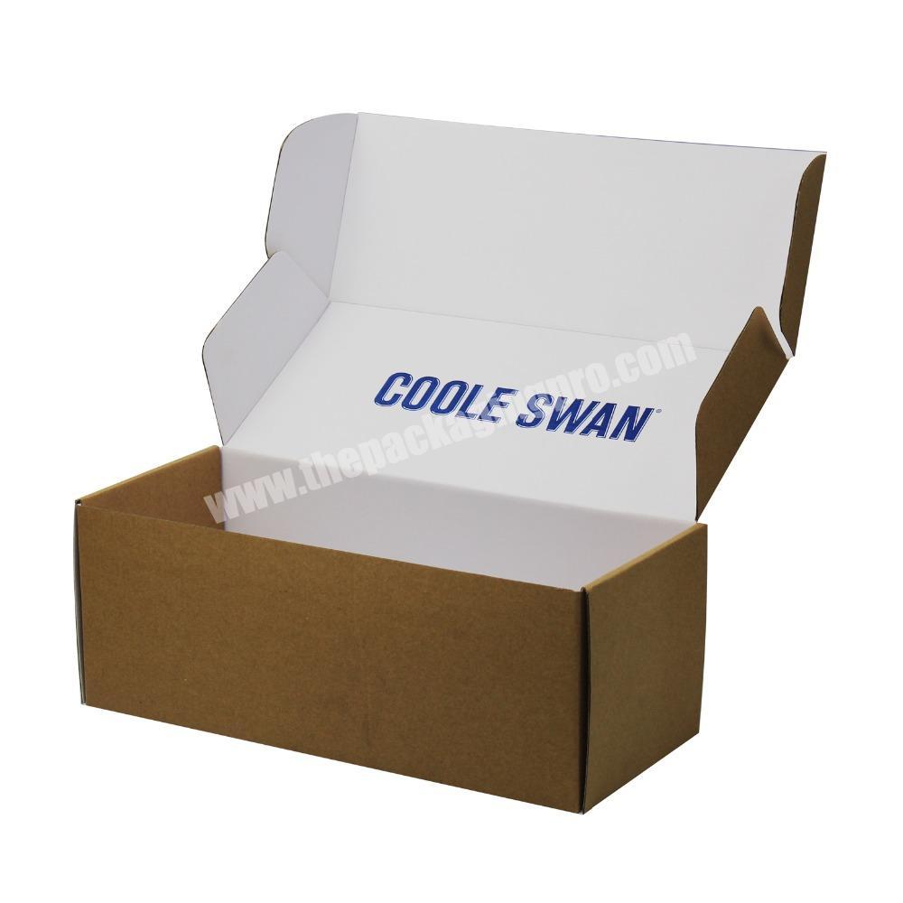 Top Custom Recyclable Folding Carton Boxes Brown Kraft Paper Box