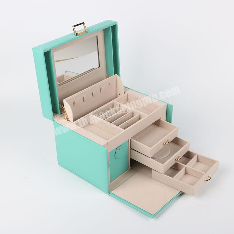 Top Quality Full Length Standing Jewelry Storage Portable Storage Shelves Jewelry box
