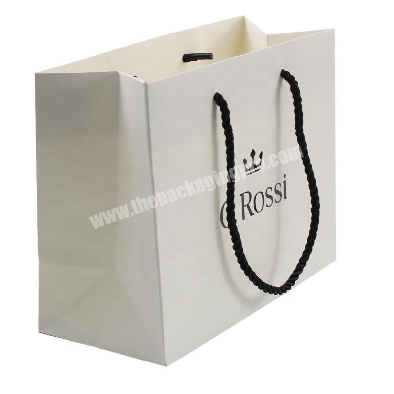 Top Quality Luxury Accept Customised Logo Gift Carry Wedding Paper Shopping Bag Christmas Gift Paper Bags