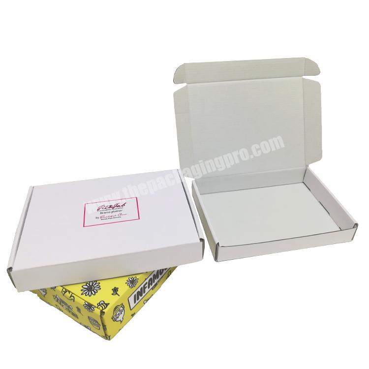 Top sale cardboard mailer packaging corrugated paper box eco friendly shipping box