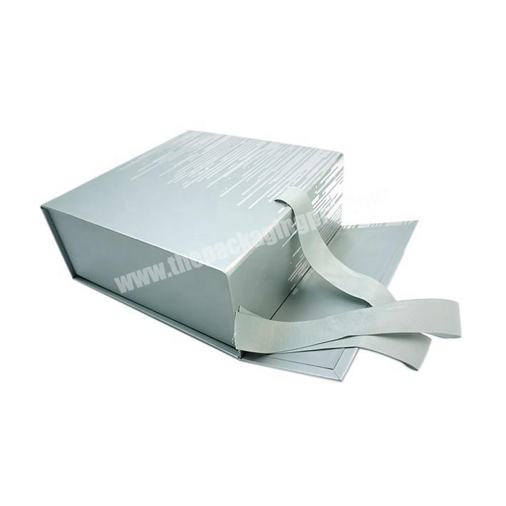 Unique Custom Printing Foldable Cardboard Magnetic Rigid Paper Gift Packaging Box