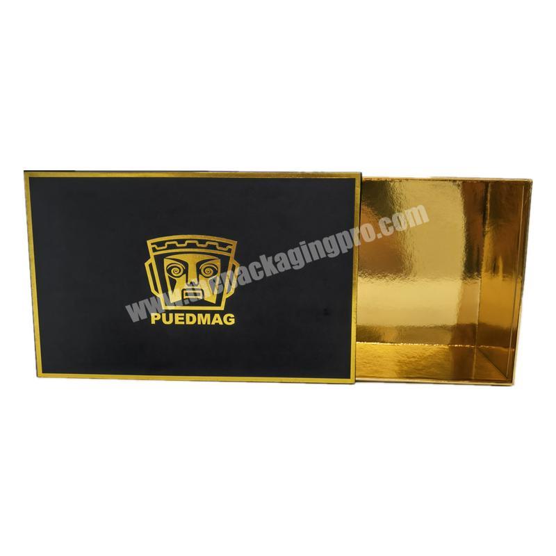 Unique Fashion Design Custom Different Sizes Durable Recyclable Drawer Box For Gift Clothing Shoes Wigs Underwear Packaging