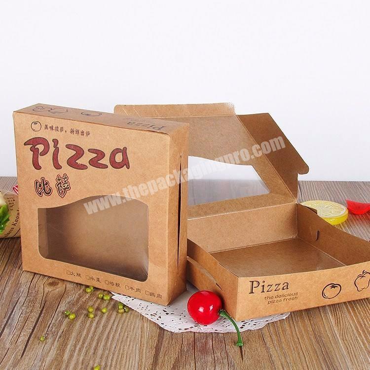 User-friendly Printed logo custom take away  corrugated box for pizza packing