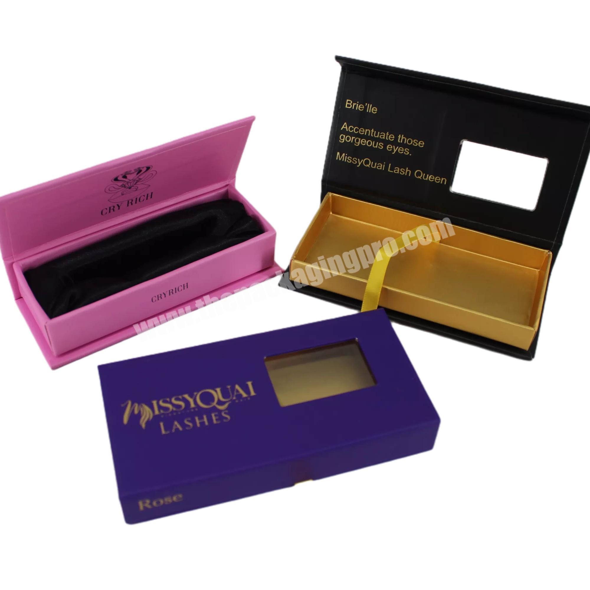 Valentine Set Eyelashes Custom Eyelash Boxes With logo Nail Cosmetic Cardboard Packaging Gift Box