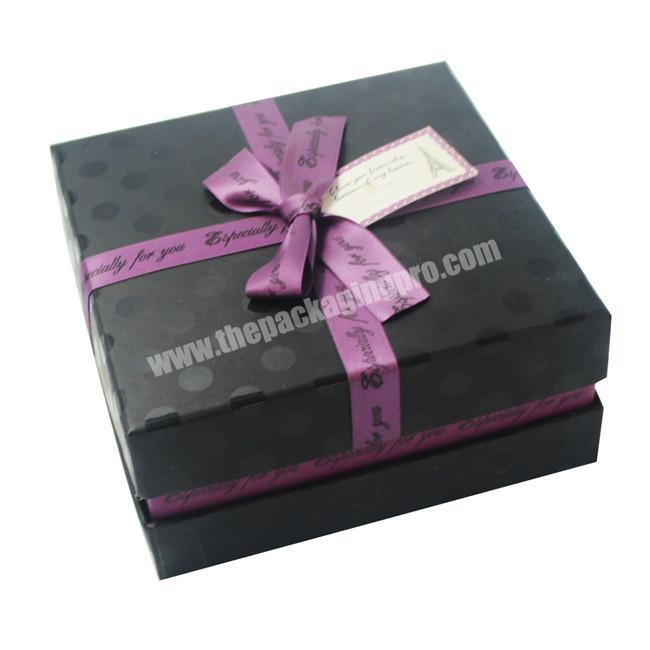 Wedding Favour Paper Material Empty Gift Box Wholesale Food,gift Packaging for Chocolate Packaging Paperboard HS-FB059 Handmade