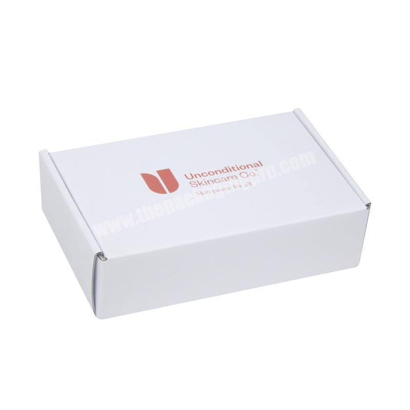 White Corrugated Box Shipping Delivery Box with Customize Design Printing