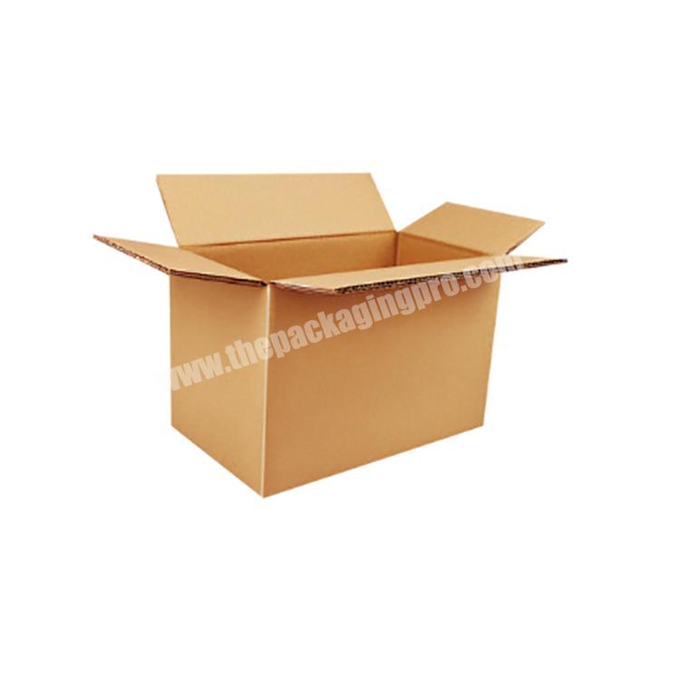 Wholesale Custom Brown Storage Shipping Carton 5 layer corrugated cardboard box