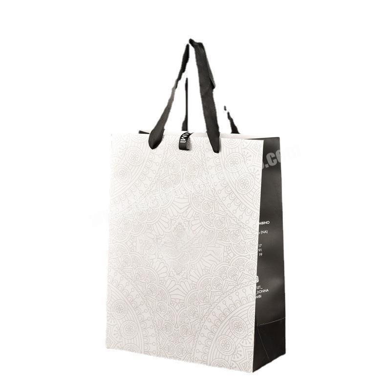Wholesale Custom Gift Craft Kraft Shopping Paper Bags With Handle Kraft Takeaway Paper Bag