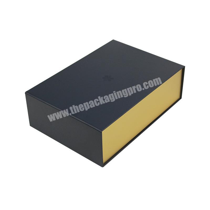 Wholesale Custom Gold Paper Card Inside Foldable Storage Box for Shoes