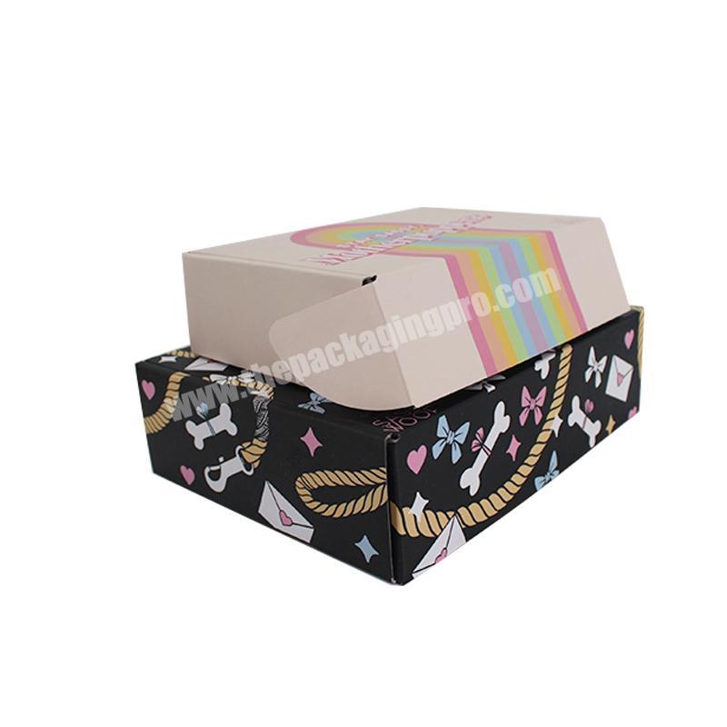 Wholesale Custom Logo Printed Rigid Paper Packaging Boxes Bulk Cheap Cardboard Shipping Packaging Boxes