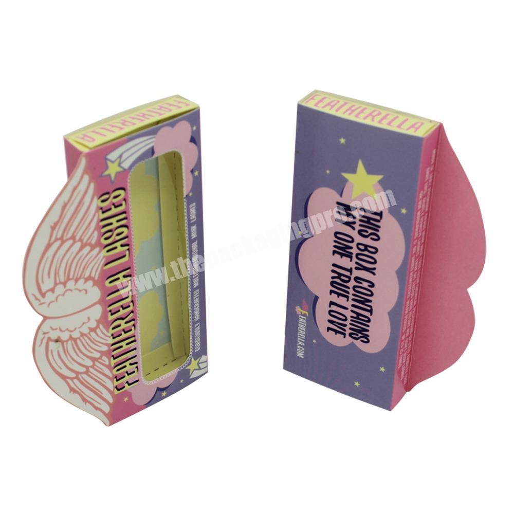 Wholesale Custom Luxury Drawer Style Paper Eyelash Paper Packaging Boxes