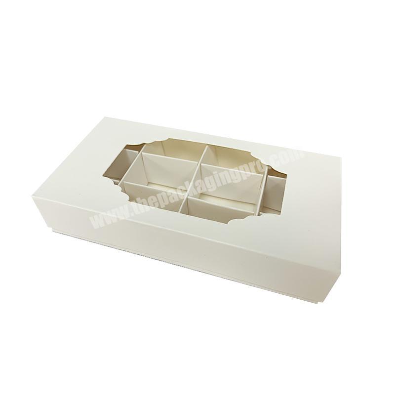 Wholesale Custom White Eco Friendly Packaging 12 Grids Collapsible Paper Sweet Gift Boxes Manufacture