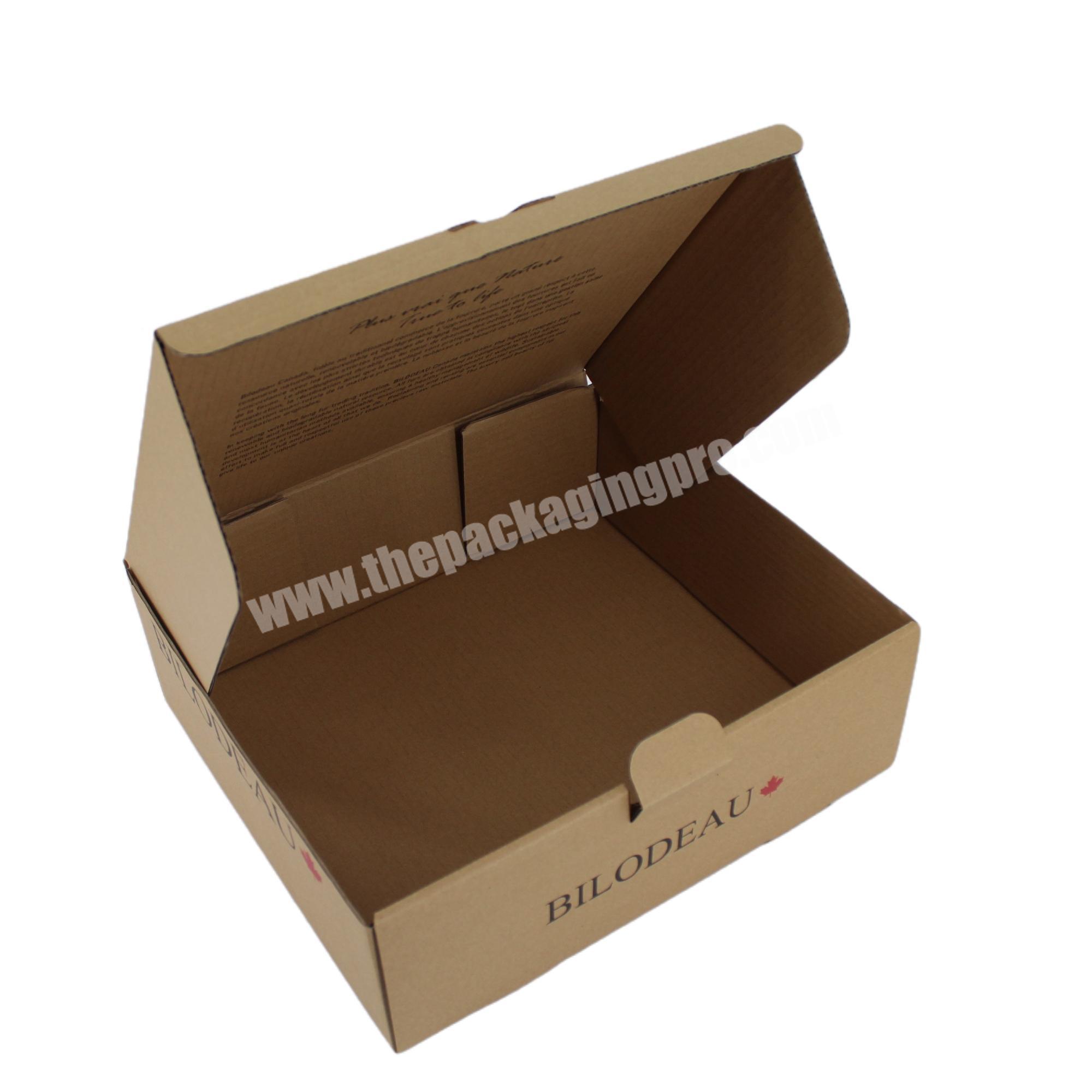Wholesale Custom logo corrugated paper box foldable Cosmetic packaging box Subdcription Shipping Mailer Box