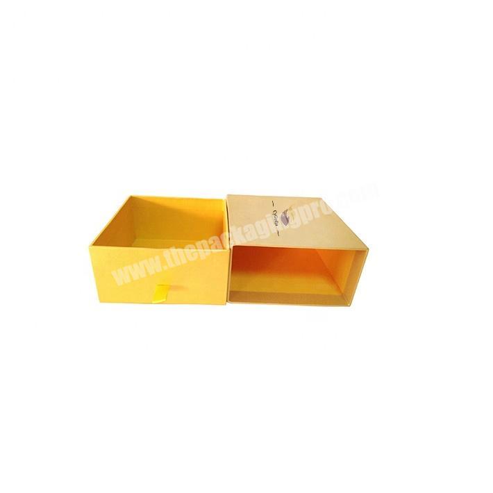 Wholesale Customize Printing Logo Drawer Boxes Sliding Packaging Box Cosmetic Gift Box With Your Logo