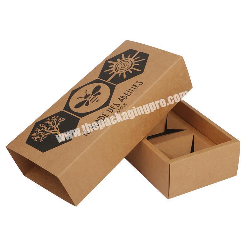 Wholesale Eco Friendly Custom Logo Made High Quality Brown Kraft Paper Soap Packaging Box