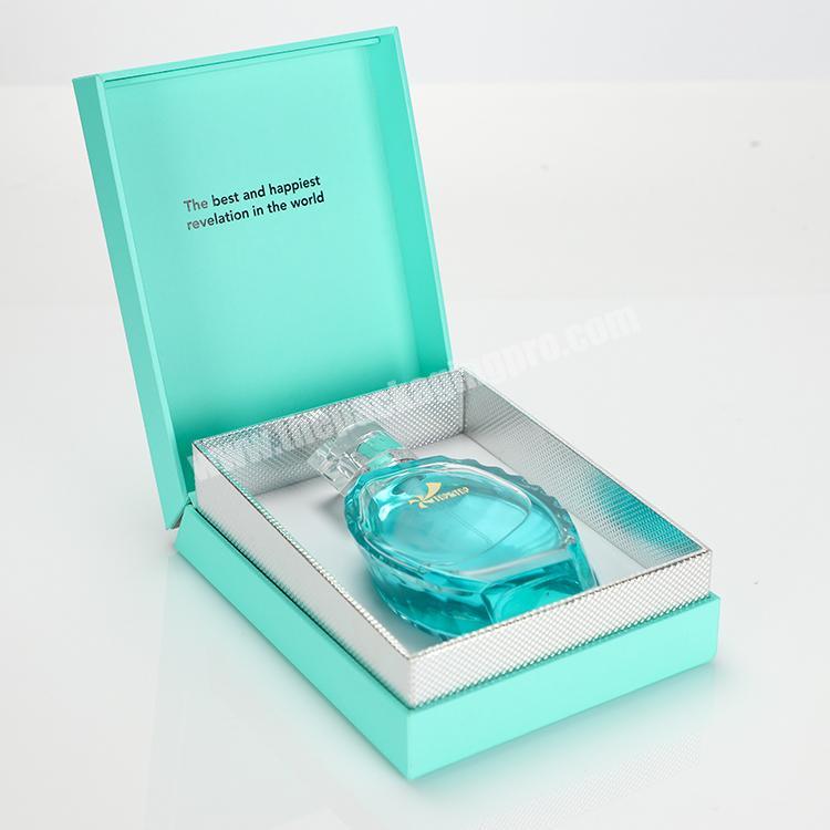 Wholesale Flip Top Perfume Packagimg Paper Box Custom Three-dimensional Logo Cardboard Perfume Box