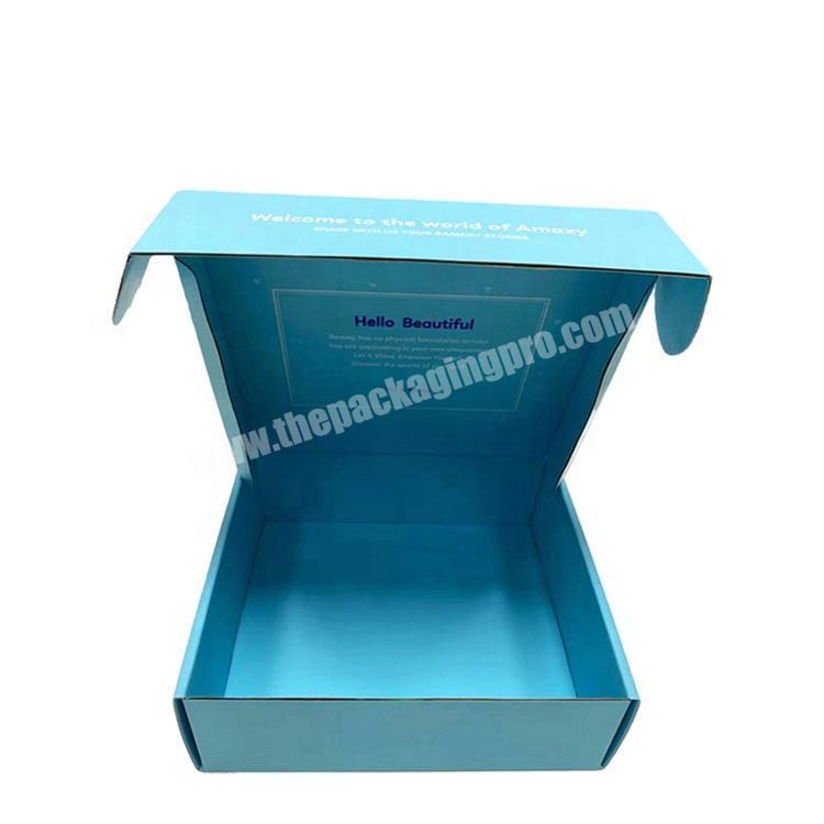 Wholesale Good Price Custom Printing Garment Clothing Gift Packaging Corrugated Shipping Boxes