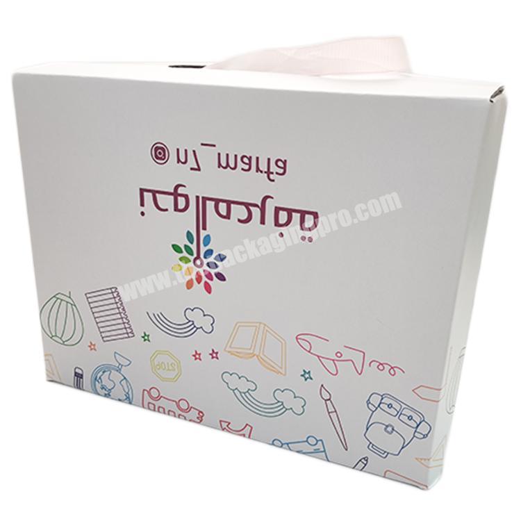 Wholesale High Quality Both Sides Printing Shoes Box Packaging Custom Logo Shipping Corrugated Mailer Box