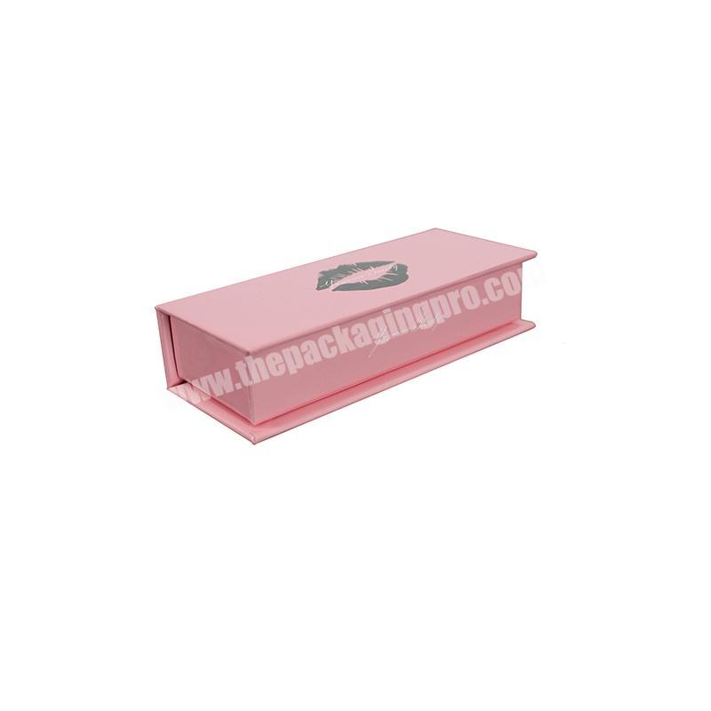 Wholesale High Quality Paper Box Coated Paper Lipstick Boxes Customized Logo Printed Cosmetic Lipsticks