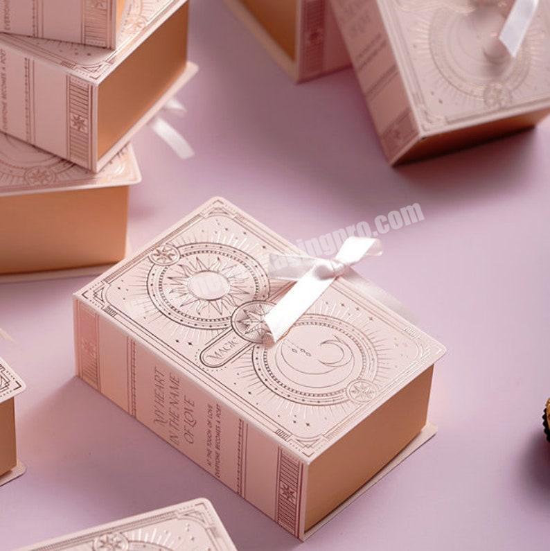 Wholesale Hot Sales Luxury Custom Elegant Gift Box With Ribbon