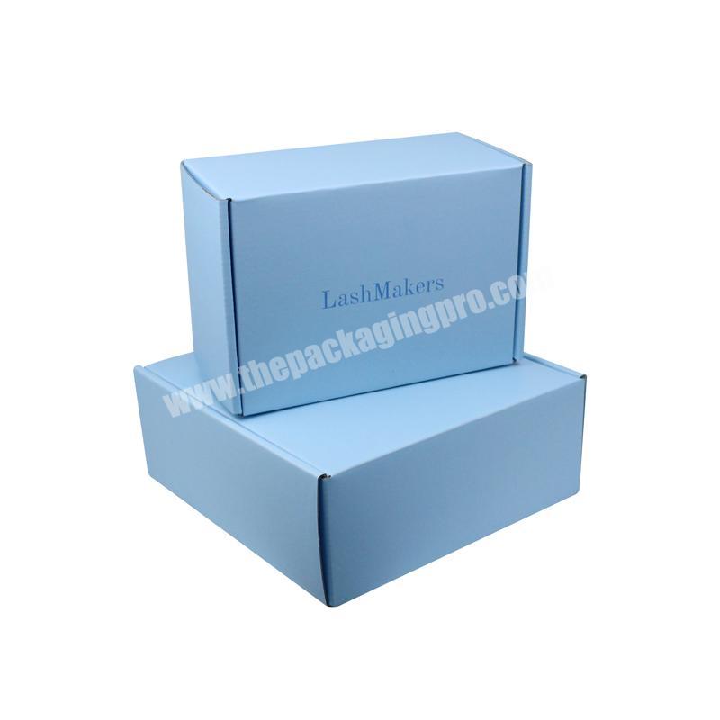 Wholesale Large Lash Shipping Boxes Custom Logo Subscription Box Inserts China Self Erecting Boxes Customized Ml-ju07221609 OEM