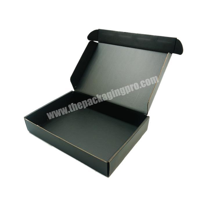 Wholesale Luxury Custom Logo Clothing Shipping Mailing Corrugated Packaging Packages Gift Paper Box