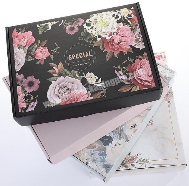 Wholesale Premium Luxury Delightful Design Corrugated Gift Box Used For Surprise Couple
