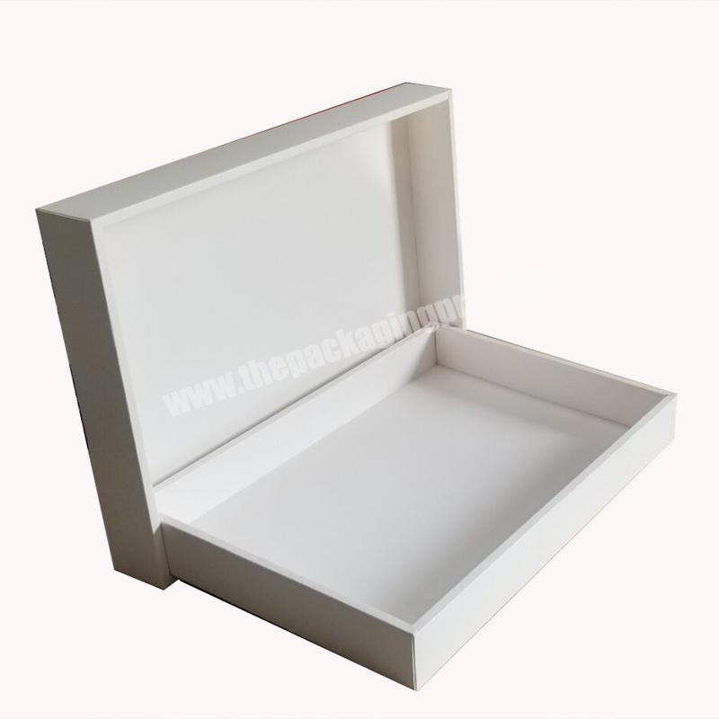 Wholesale cardboard nested square set cover and try 2 piece paper stacked cube gift box