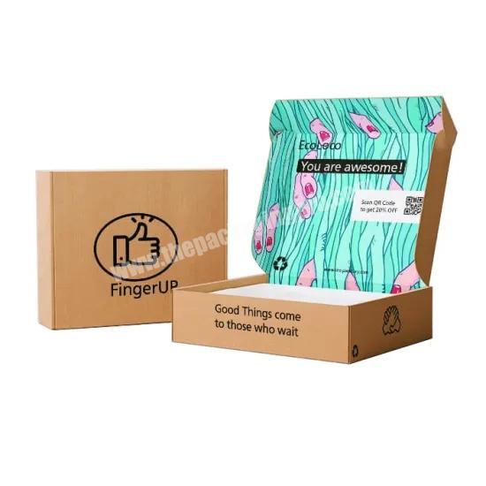 Wholesale corrugated box custom print Perfume foldable white package cardboard paper corrugated  box for tool