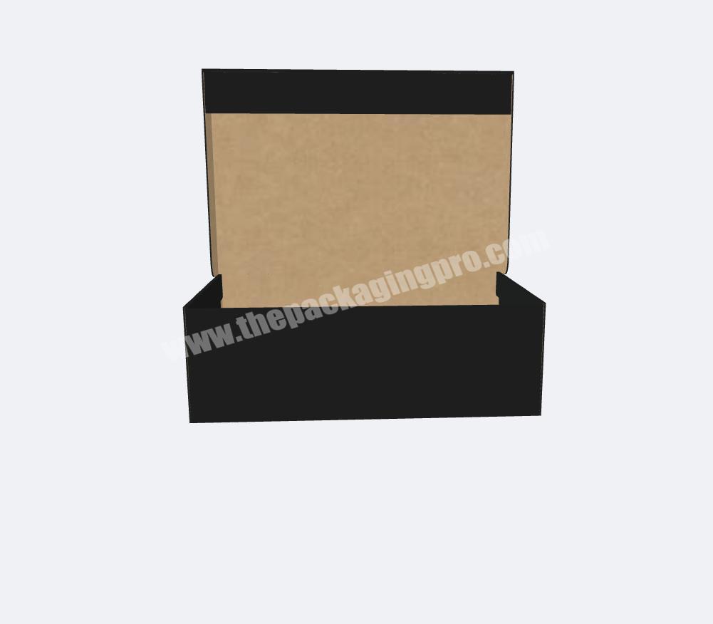Wholesale custom logo shoe boxes packaging black cardboard sneaker box luxury corrugated printing paper sneakers shoe box