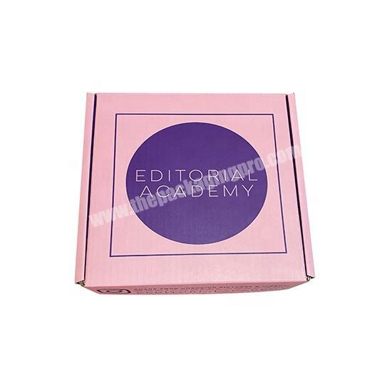 Wholesale custom printed unique corrugated cardboard mailer box customized shipping boxes