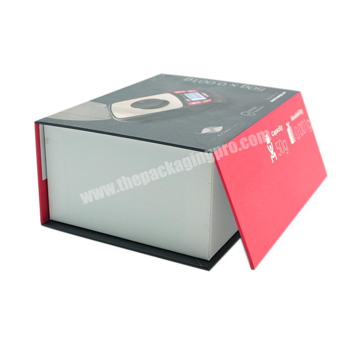 Wholesale customized logo printed cardboard magnetic gift packaging carton products book box