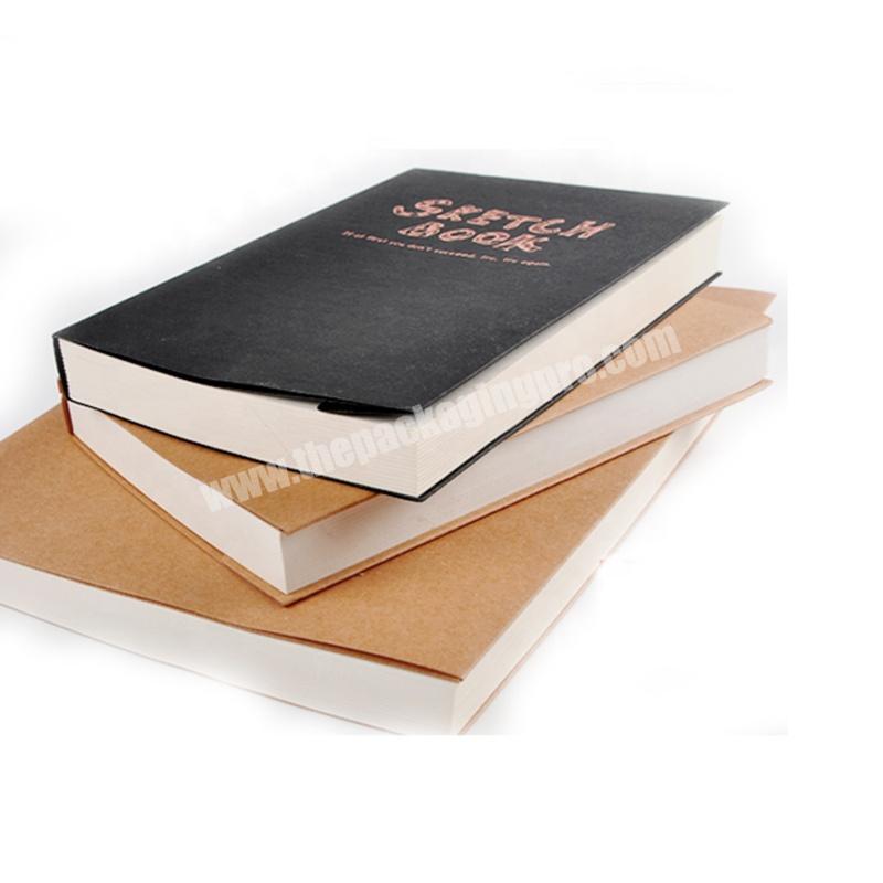 custom Wholesale full color printing customized sketch book hardcover 
