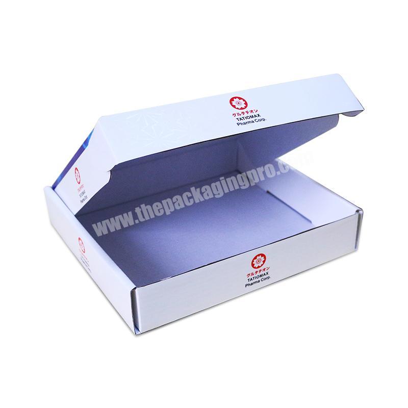 Wholesale logo corrugated paper watch box foldable packaging flat paper box Shipping corrugated paper box guangdong