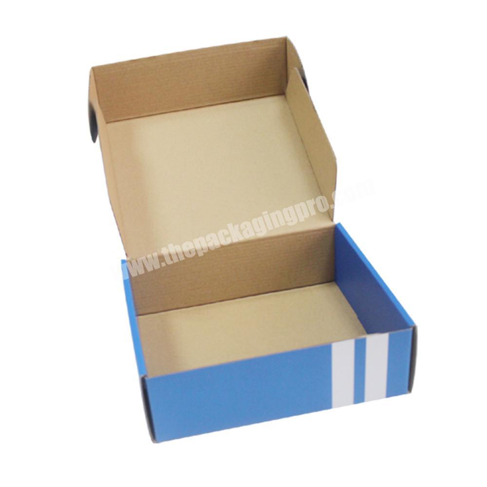 Wholesale luxury custom recycled corrugated shipping paper cardboard paper nike shoes mailing boxes manufacturers
