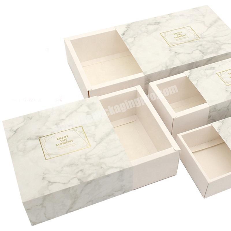 Wholesale marble style portable gift bags and champagne bottle gift box